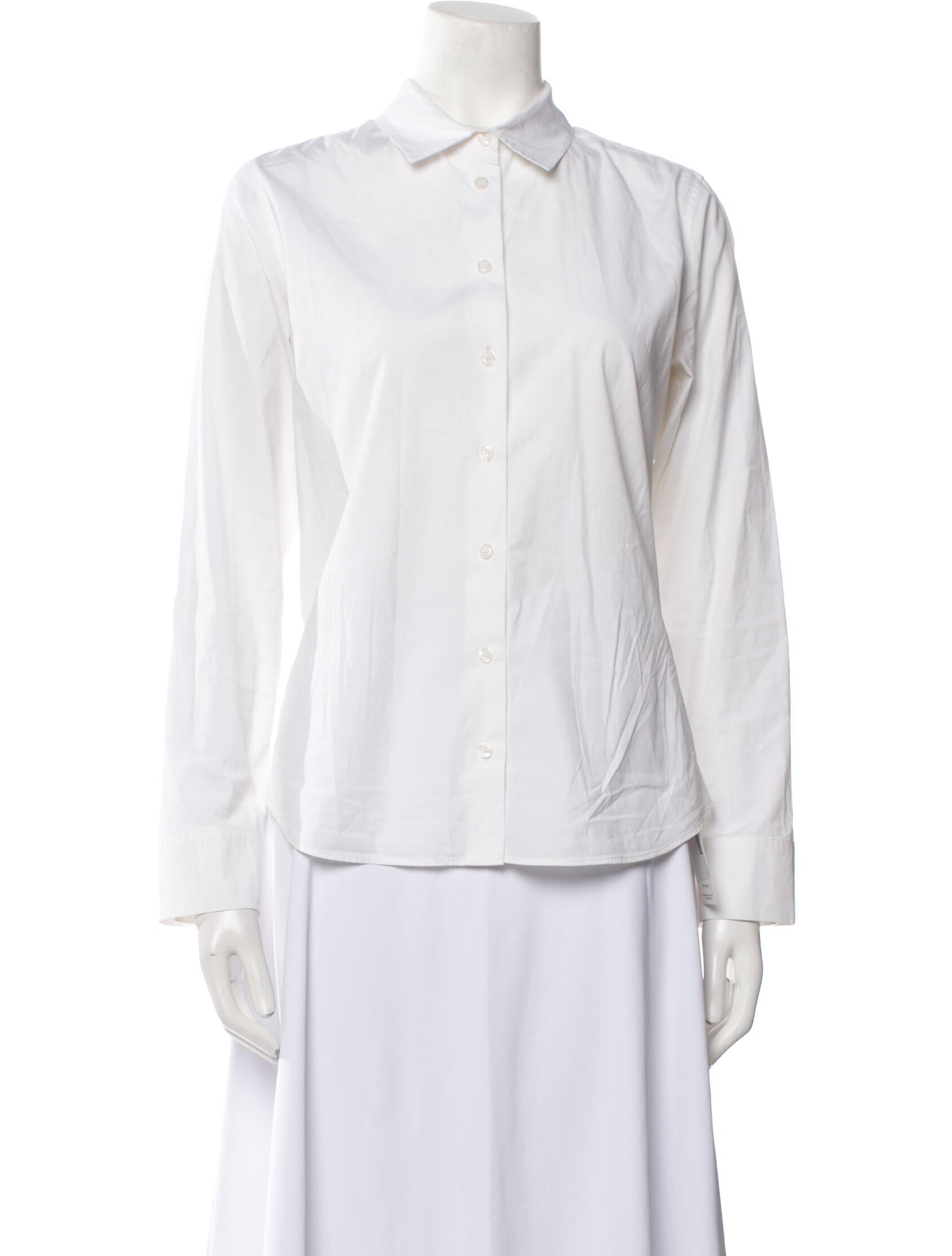 Misha Nonoo Long Sleeve Button-Up Top